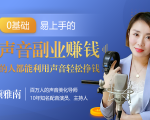 20堂好声音副业赚钱，让90%的人都能华丽转“声”，用声音轻松挣钱，月入过万。-吗喽副业资源站