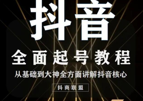 2020最新抖音课程：起号基础+账号类型定位+视频搬运发送处理-吗喽副业资源站