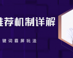 B站推荐机制详解，利用推荐系统反哺自身，视频关键词霸屏玩法（共2节视频）-吗喽副业资源站