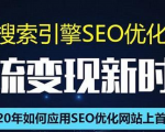 SEO搜索引擎优化总监实战VIP课堂【透析2020最新案例】快速实现年新30W-吗喽副业资源站