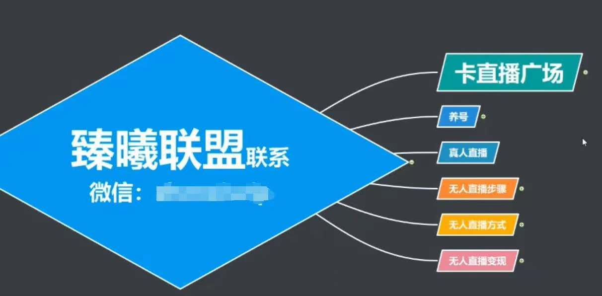 臻曦联盟，最新无人直播万人在线技术理原及详细操作步骤解析（视频教程）-吗喽副业资源站
