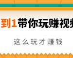 从0到1带你玩赚视频号：这么玩才赚钱，日引流500+日收入1000+核心玩法-吗喽副业资源站