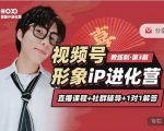 喜脉iP进化营第3-4期：视觉竟争+内容克争+社交竟争，三大竟争视角带你打造超级iP-吗喽副业资源站