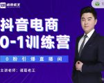 诸葛老王抖音电商0-1训练营，从0开始轻松破冷启动，引爆直播间-吗喽副业资源站
