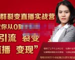 蚂蚁社群电商·社群裂变直播实战营，教你从0到1实现引流、裂变、直播、变现-吗喽副业资源站