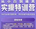 Seven漆·2022Tiktok从小白到精英实操特训营，带你掌握Tiktok账号运营-吗喽副业资源站