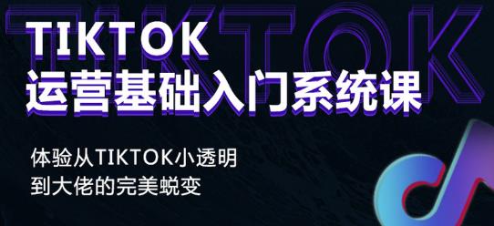 Tiktok实操进阶课程，体验从tiktok小透明到大佬的完美蜕变-吗喽副业资源站