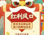 左右电商拼多多无货源店群玩法：从0~1，36节实战保姆教程，​极速起店必出单-吗喽副业资源站