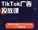 跨境B哥tiktok广告投放课，带你快速入门tiktok广告投放价值1680元-吗喽副业资源站