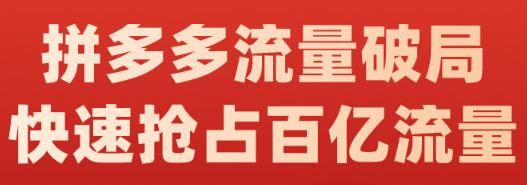 阿杰·拼多多流量破局:如何打黑标，爆款的思路，拼多多流量框架，快速抢占百亿流量-吗喽副业资源站