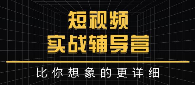 达人队长:短视频实战辅导营，比你想象的更详细-吗喽副业资源站