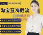 2022淘宝蓝海截流攻略，淘宝蓝海截流选品上货实操讲解-吗喽副业资源站
