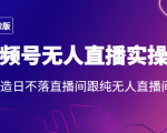 2022年视频号无人直播实操课，打造日不落直播间跟纯无人直播间-吗喽副业资源站