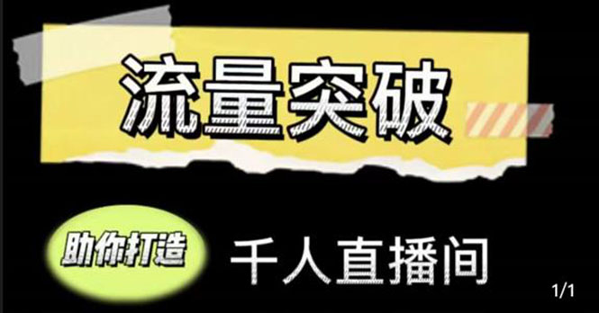 直播运营实战视频课，助你打造千人直播间（14节视频课）-吗喽副业资源站