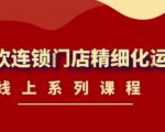 《茶饮连锁门店精细化运营》线上系列课程，茶饮门店经营必备课程（价值458元）-吗喽副业资源站