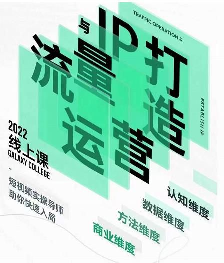 大蓝流量运营&个人ip打造课，短视频带货/爆款文案/流量运营/直播入门/镜头变现/流量商业-吗喽副业资源站