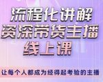 婉婉-主播拉新实操课，流程化讲解资深带货主播，让每个人都成为经得起考验的主播-吗喽副业资源站