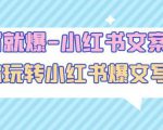 一写就爆-小红书文案课:带你玩转小红收爆文写作(45节课)-吗喽副业资源站