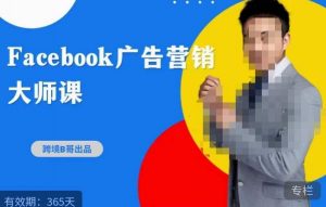 跨境b哥·2023Facebook广告营销大师课，挖掘广告商机，寻找精准客户-吗喽副业资源站