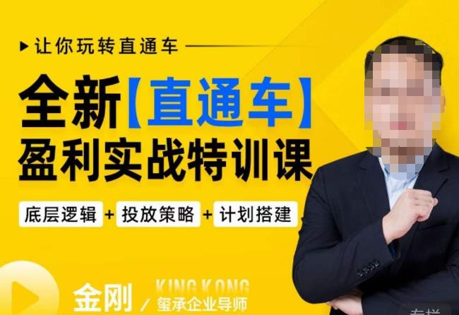 玺承·全新直通车盈利实战特训课，从​底层逻辑详细拆解，从底层，策略到搭建，让你玩转直通车-吗喽副业资源站