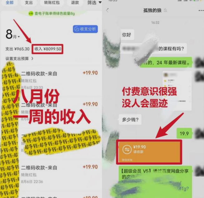 靠英语四级，一天1000+不懂英语也能做，小白保姆式教学(附:1800G资料）【揭秘】-吗喽副业资源站