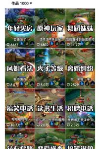 副业拆解:抖音王者荣耀游戏变现副业项目,视频版一条龙实操玩法分享给你-吗喽副业资源站