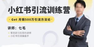 零克·小红书引流训练营第五期，小红书矩阵引流到vX的方法论-吗喽副业资源站