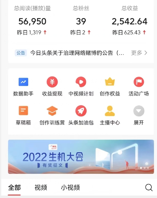 全新蓝海，西瓜视频流量掘金项目，简单上手适合0基础小白，暴力玩法日入500＋【揭秘】-吗喽副业资源站