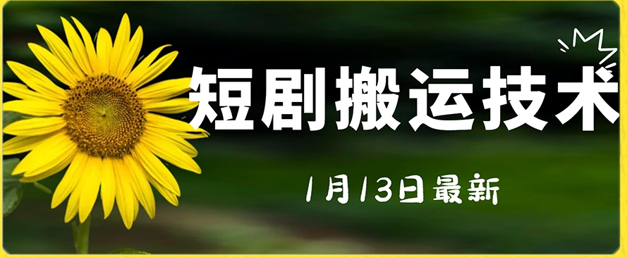 最新短剧搬运技术，电脑手机都可以操作，不限制机型-吗喽副业资源站