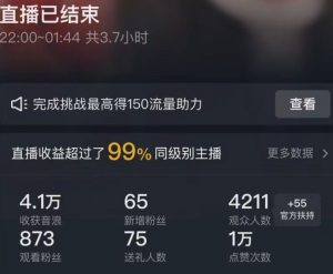 抖音24小时无人直播Ai时装秀，实操日入2000+，礼物刷不停，落地保姆级教学【揭秘】-吗喽副业资源站