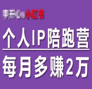 小红书IP速成营：60天双渠道变现秘籍，副业新风口，上班族宝妈兼职月增2万+-吗喽副业资源站
