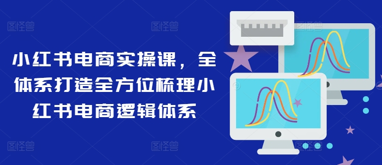 小红书电商实战秘籍：从零到一，全链路构建爆单逻辑体系-吗喽副业资源站