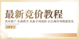 竞价实战：新手进阶宝典，真实账户揭秘，后台精通到数据爆表优化-吗喽副业资源站
