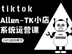 TK小店系统运营课-tiktok跨境电商教程-吗喽副业资源站