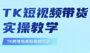 东南亚TikTok短视频带货，TK短视频带货实操教学-吗喽副业资源站